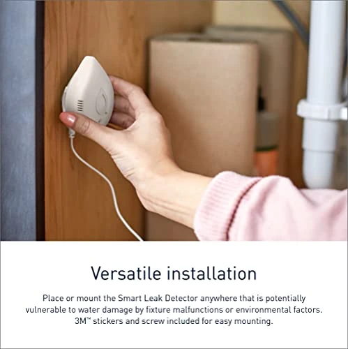 White Flo Smart Water Leak Detector — Water Leak Detection Systems, Moen