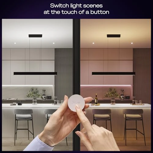 Wireless Smart Light Switch Button — Smart Switch, Philips Hue