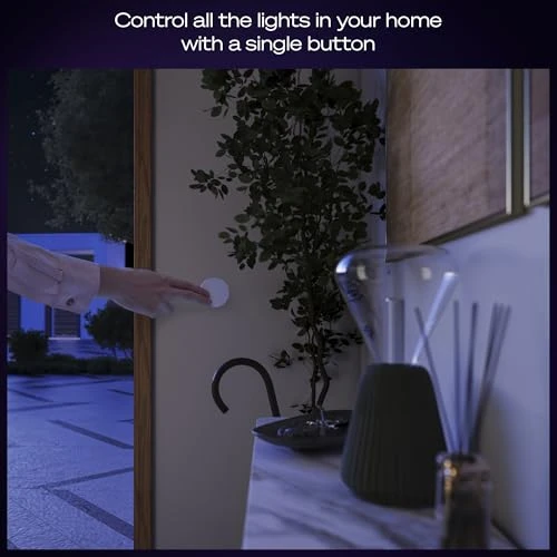 Wireless Smart Light Switch Button — Smart Switch, Philips Hue