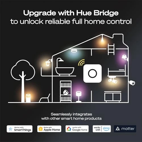 Wireless Smart Light Switch Button — Smart Switch, Philips Hue