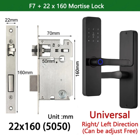 Bluetooth Smart Lock — Biometric Security, RAYKUBE