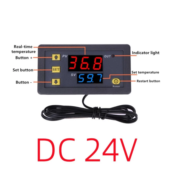 Digital Temperature Controller with LED Display — Climate Control Devices, YJMP