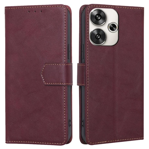 Leather Flip Phone Cover with Magnetic Clasp — Flip Cases, Smartwatch 2025