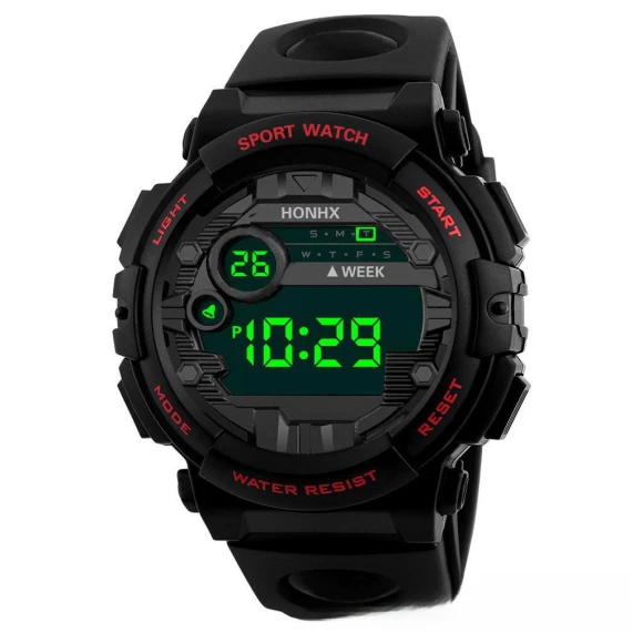 Men's Multifunctional LED Electronic Watch with Large Dial — Timepieces, Smarter than future