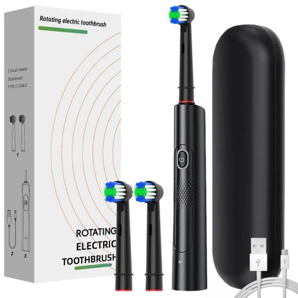 Rotating Electric Toothbrush — Rotating Electric Toothbrushes, Light makeup