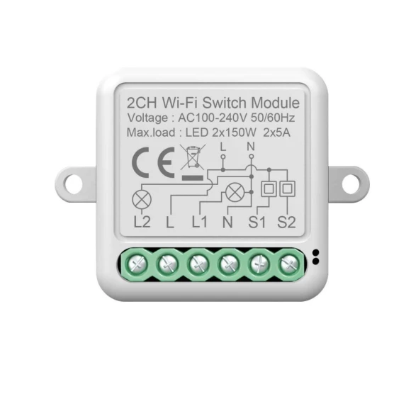 Smart Dimmer Module — Smart Home Modules, Tuya