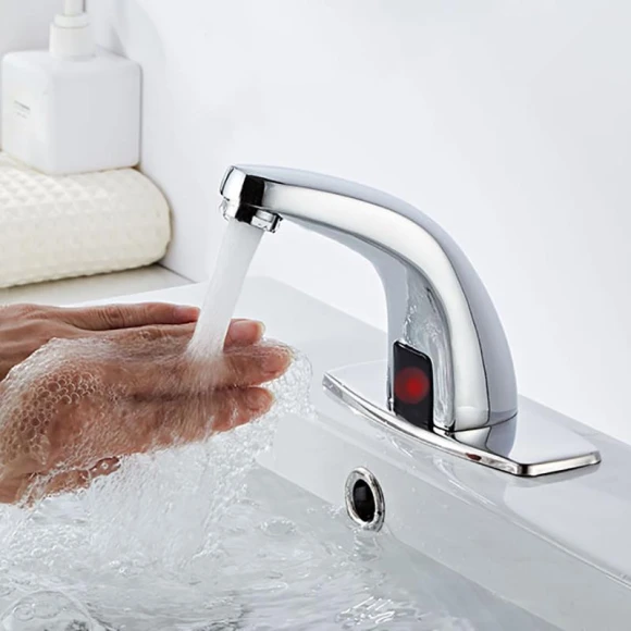 Automatic Infrared Sensor Faucet — Hands-Free Kitchen Faucets, Daily Home Furnishings