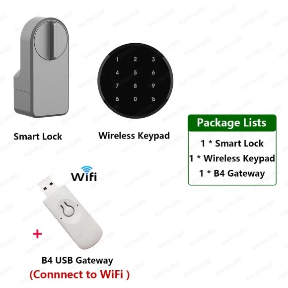 Smart Lock — Access Control Keypads, RAYKUBE