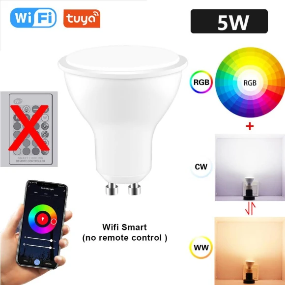 Smart WiFi RGB LED Lamp — Smart Home Modules, Binchi Lighting Appliances