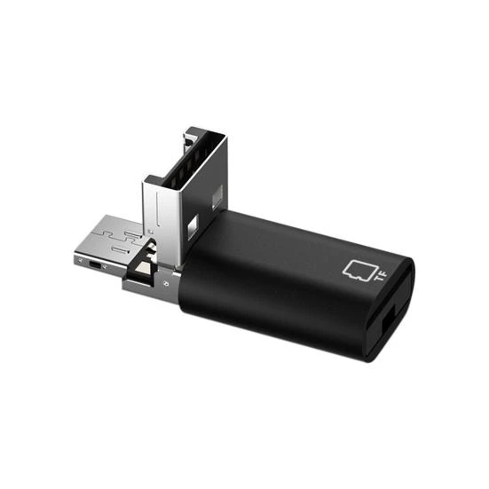 USB Card Reader 2-in-1 — Memory Card Adapters, electronic