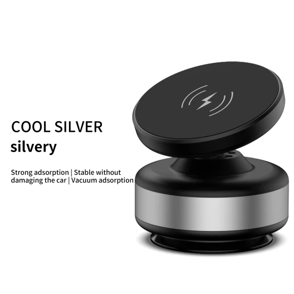 360 Degree Rotating Wireless Car Charger Holder — Dashboard Installation Kits, JOHO