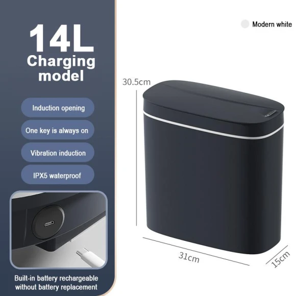 Automatic Trash Can Sensor — Kitchen Cans, Build My Home