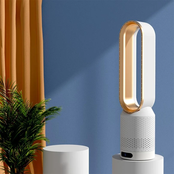 Bladeless Air Purifier Fan — Vertical Air Circulators, DC-Home-2