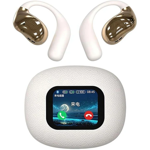 Bluetooth 5.4 Open Ear True Wireless Headphones — In-Ear Headphones, Junmaocun