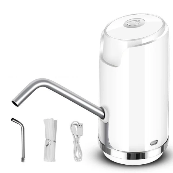 Electric Drinking Fountain USB Charging Portable Water Pump Dispenser — Chargers, DC-Home-2