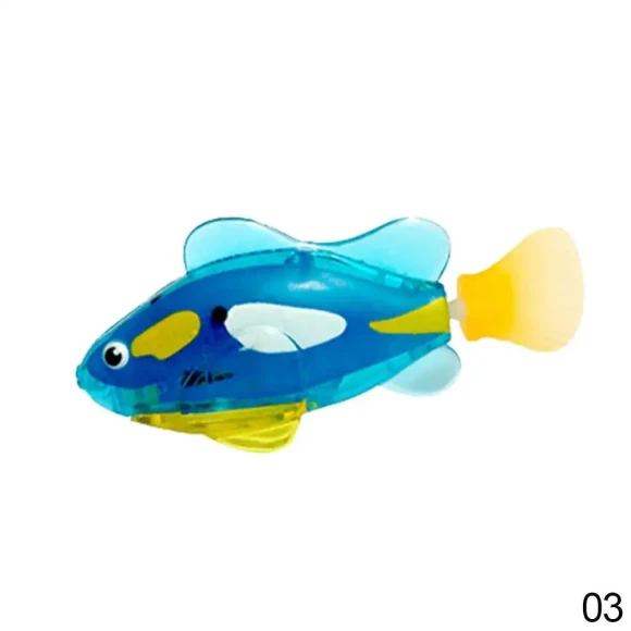 Interactive LED Swimming Robotic Fish Toy — Cat Playthings, Super Dream Home