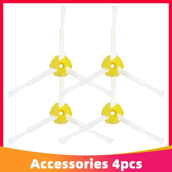 Main Side Brush, HEPA Filter, Front Wheels Parts — Parts & Accessories, Lntelligent Living Hall