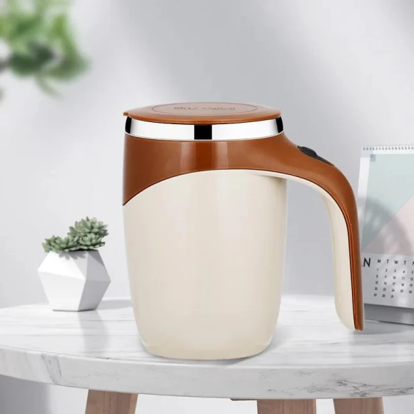 Portable Smart Automatic Magnetic Stirring Mug — Travel Mugs & Tumblers, CHANSUNRUN