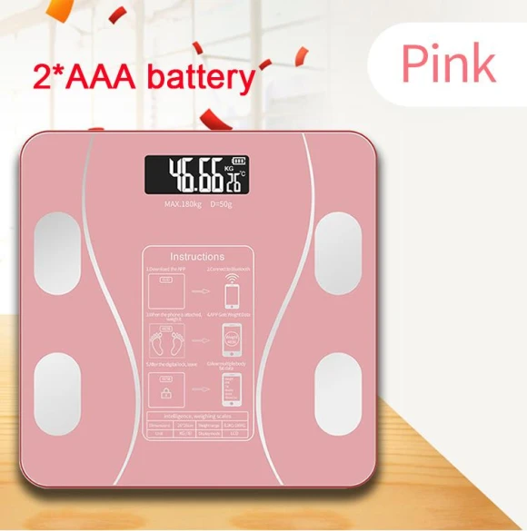 Smart Body Fat Scale — Body Composition Analysis, Comfort Homeware