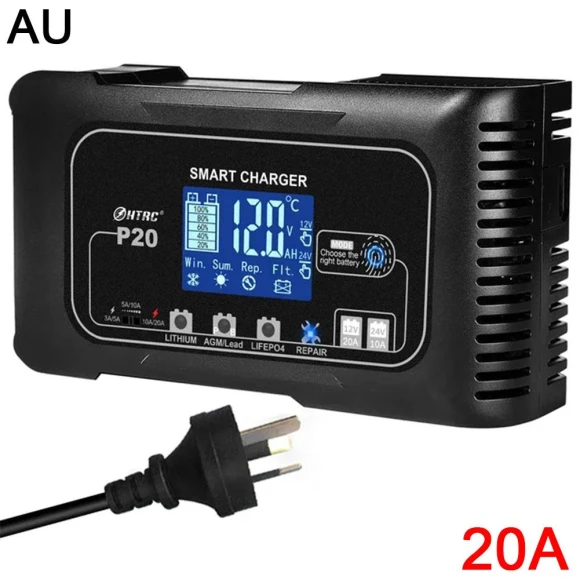 Smart Car Motorcycle Battery Charger — Chargers, Build My Home