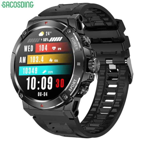 Smart Watch with AMOLED Display — Smartwatches, SACOSDING