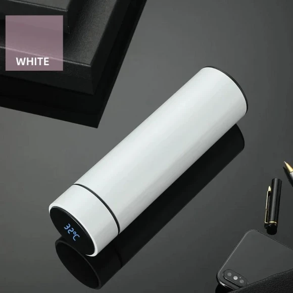 Smart Water Bottle with Temperature Display — Travel Drinkware, Super Dream Home
