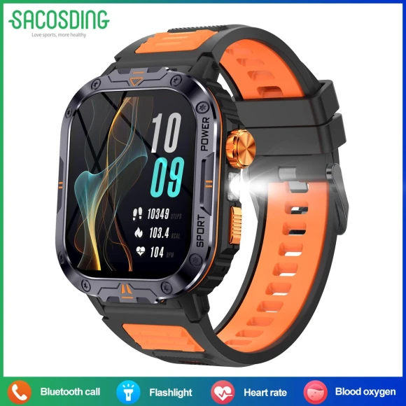Ultra Large Screen Bluetooth Smart Watch — Smartwatches, SACOSDING