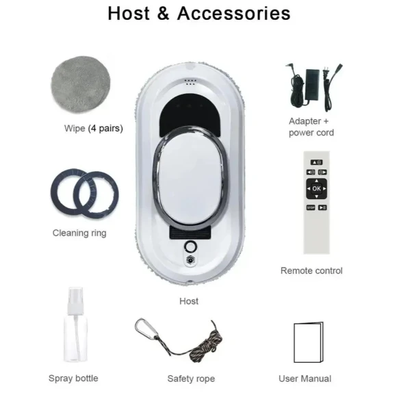 Window Cleaning Robot — Smart Cleaning Robots, Intelligent Living Hall