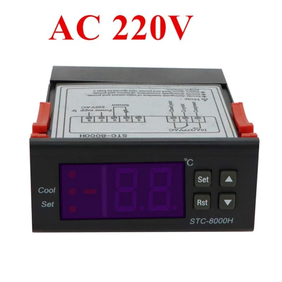 LCD Digital Microcomputer Thermostat Temperature Controller — Home Climate Control, Home Of Auto Parts