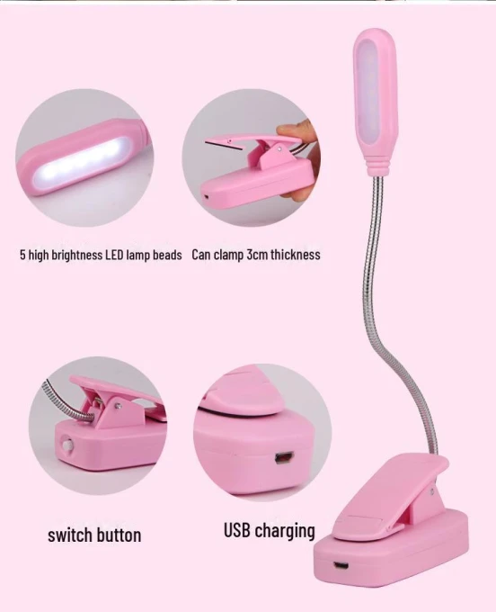 LED Desk Lamp with USB Charging — Study & Desk Lighting, AI Supermarket