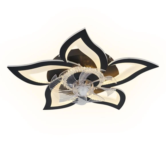 Modern Ceiling LED Light Fan — Overhead Lighting, Seahorse Home