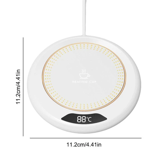 Smart Cup Warmer with 3 Temperature Settings — Beverage Warmers, Chic Home