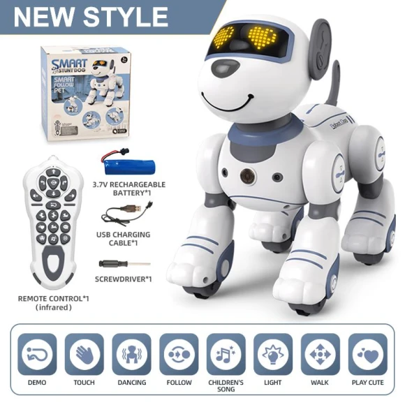 Smart Electronic Pet Robot Dog — Interactive Figures & Robots, Kidsly