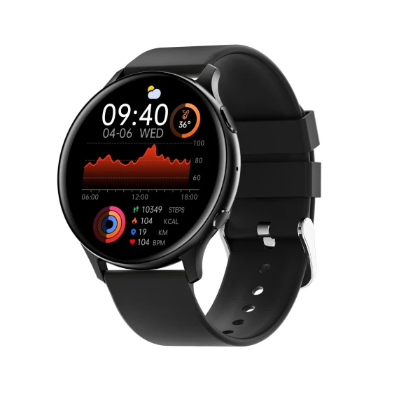 Smart Watch with Bluetooth Calling and Body Temperature Monitor, Tiktop2