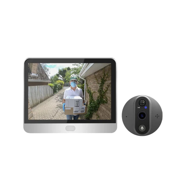 Smart WiFi Video Doorbell with Night Vision — Smart Home Security, Qichuanxin