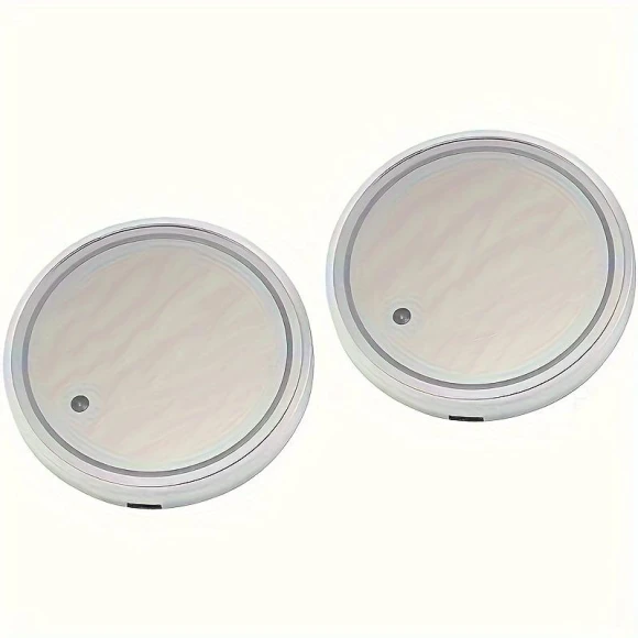 Universal Smart LED Neon Car Cup Holder with USB Charging — Car Cup Holders, LSB01