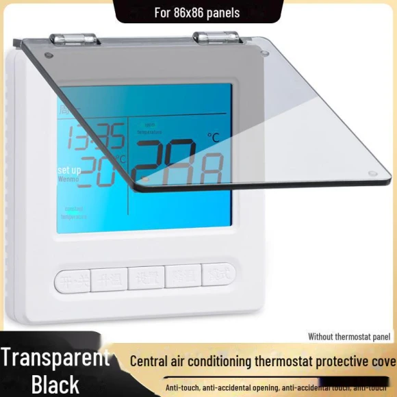 Smart Thermostat with Dust and Touch Protection — Smart Climate Control, AI Supermarket