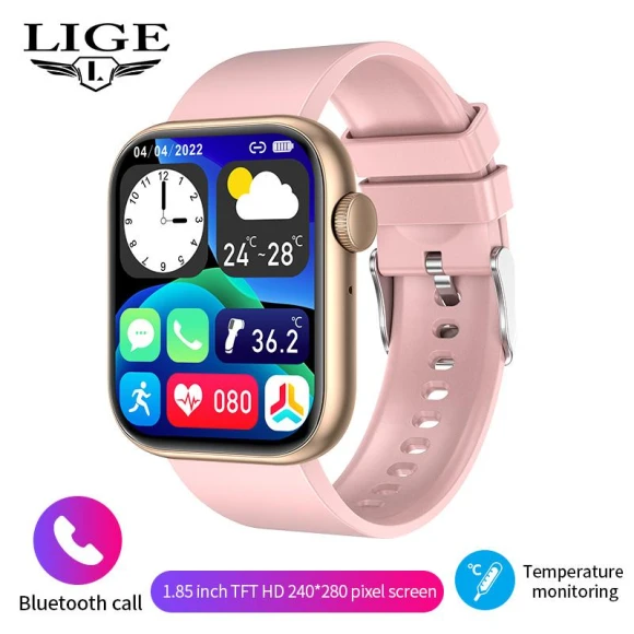 Smartwatch with Body Temperature Measurement — Smartwatches, LIGE