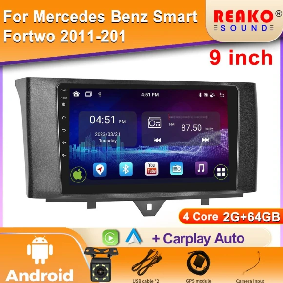 Android Car Stereo Multimedia Radio Video Player — Stereo Receivers, Reakosound