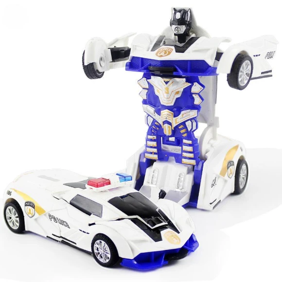 Automatic Transformer Robot with One Key — Interactive Figures & Robots, Bai Fen Bai Toys