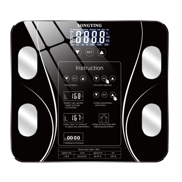 Digital Bluetooth Body Fat Scale — Weight Management Tools, Refreshing Home