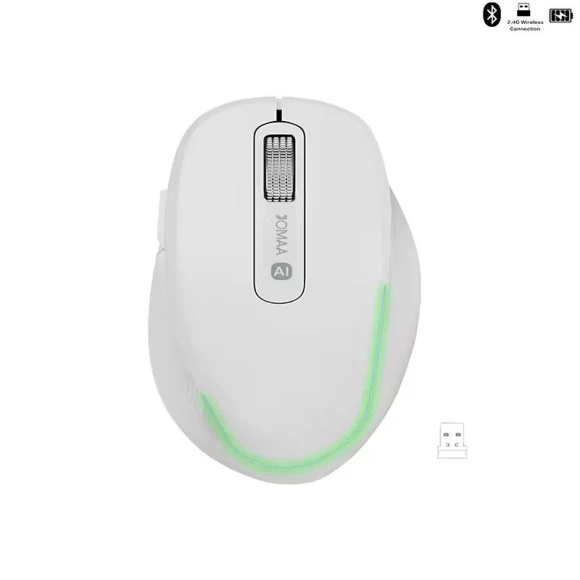 Dual Mode Wireless Rechargeable Silent AI Mouse — Mouse Pads, SeenDa