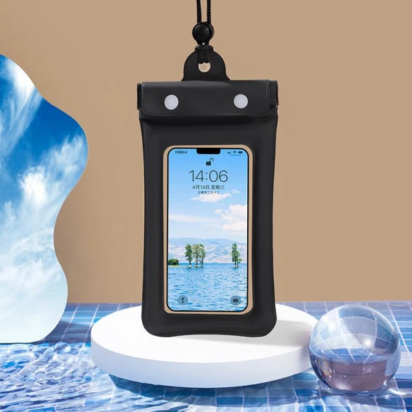 Inflatable Floating Touchscreen Mobile Phone Waterproof Bag — Dry Bags, Special Purpose