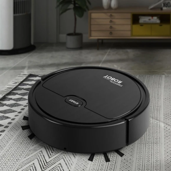 Intelligent Sweeping Robot — Smart Cleaning Robots, Winter Gloves