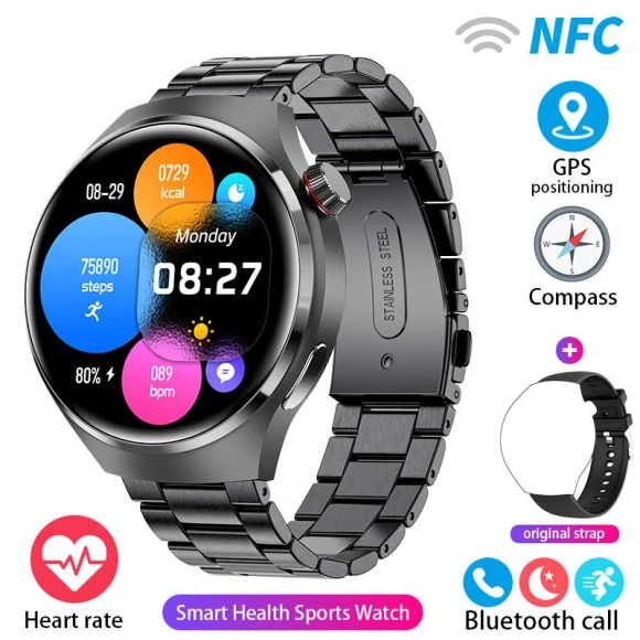 Smart Sports Watch with Voice Call — Wearable Accessories, Wula Mall