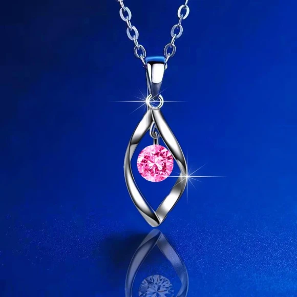Smart Women's Pendant Necklace with Rotating Water Drop Design — Smart Jewelry, Allbestart