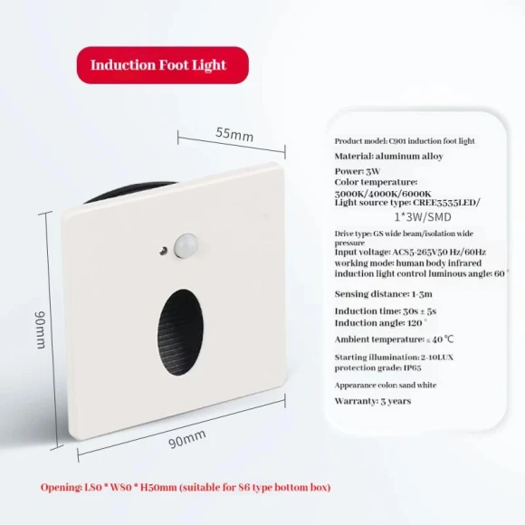 Universal Aluminum 3W Touch Night Light — Night Lights, Vinde Home