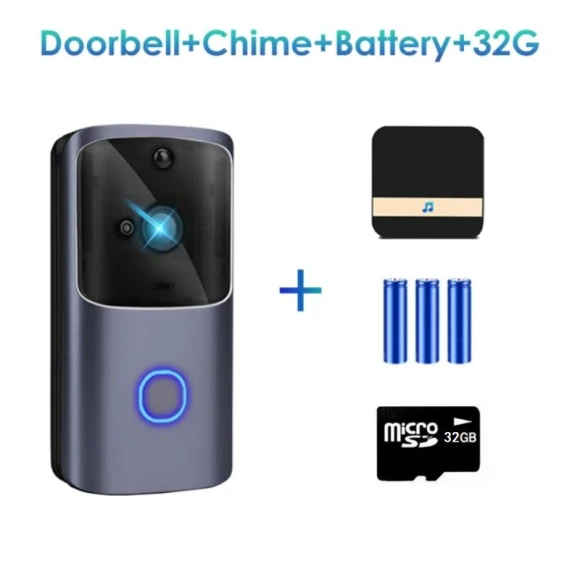 Wi-Fi Doorbell — Smart Home Security, Refreshing Home