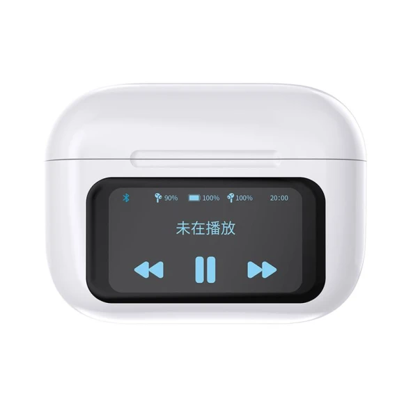 Wireless Smart Headphones with Touch Screen — Over-Ear Headphones, aominuo