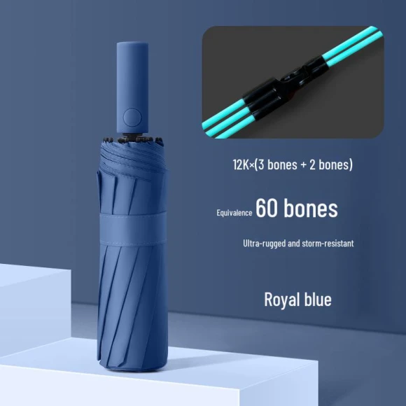 Automatic Umbrella with Triple Folding — Umbrellas, AI Supermarket